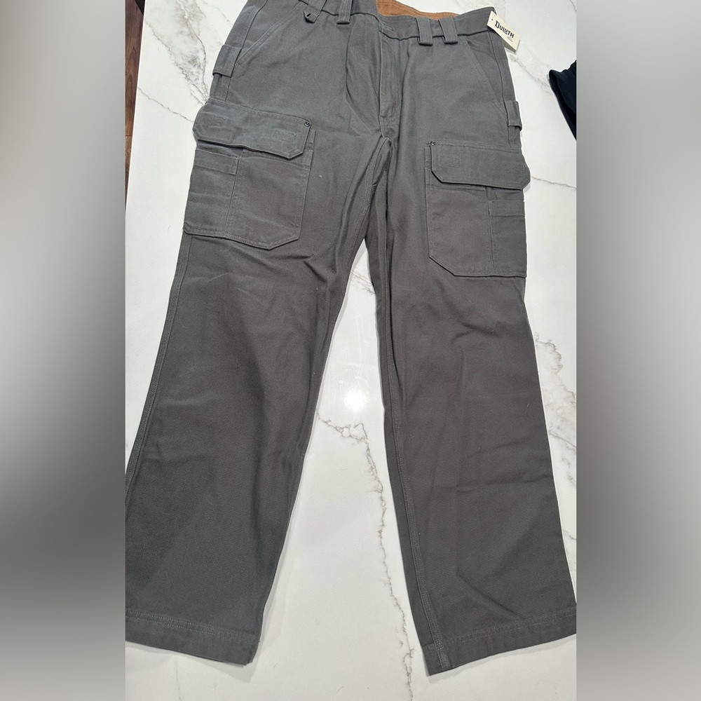 NWT Duluth Fire Hose Relaxed Fit Cargo Work Pants Pants 36x32